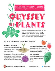 Odyssey of PLants flyer